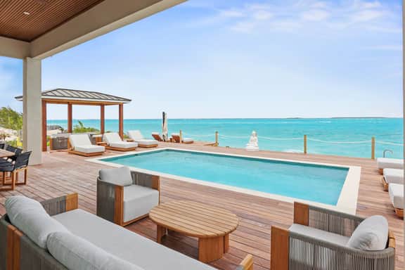 Beachfront Luxe 6BR+2BR Guest House, Pool - Image 2