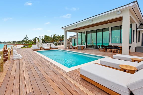 Beachfront Luxe 6BR+2BR Guest House, Pool - Image 1
