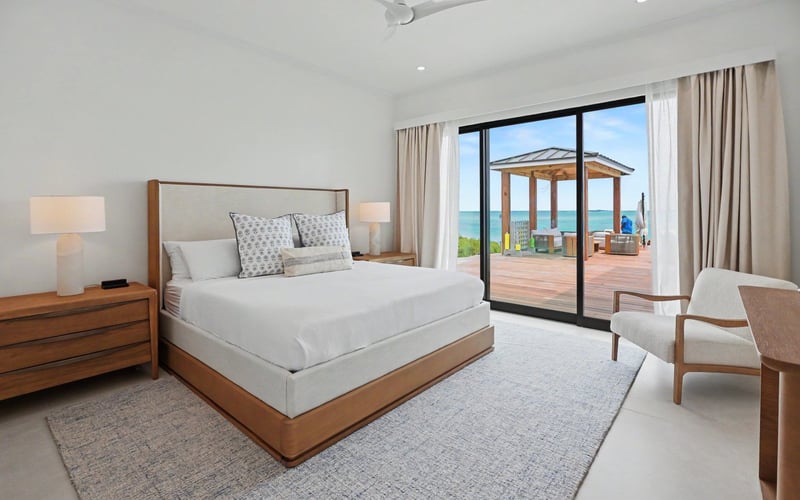 Pool with Exuma bay views