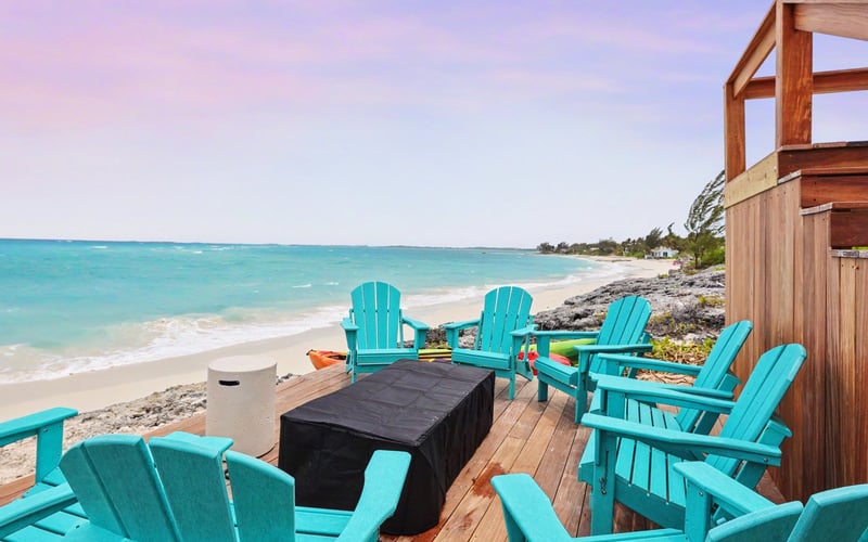 Outdoor entertaining area